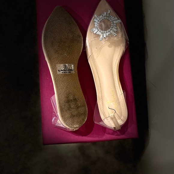 Clear , decorative flats - Picture 2 of 2